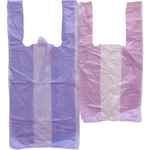 bolsa camiseta 40x50 rayada rolan plast