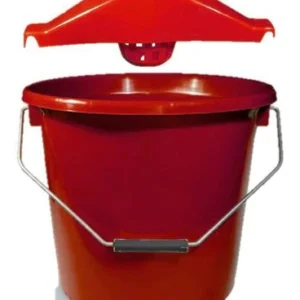 balde con escurridor redondo