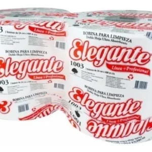 bobina 25cm x 400mts elegante x 2 unid