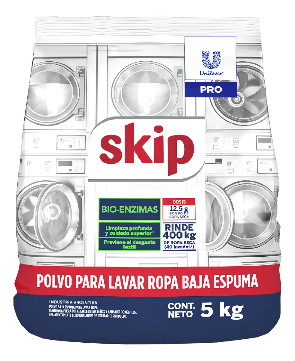jabon skip baja espuma 5 kg jabon skip baja espuma 5 kg