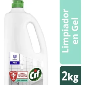 limpiador cif con lavandina 2 lts