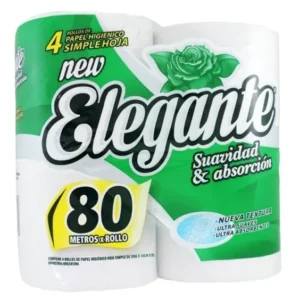 papel higienico elegante 40 rollos x 80 mts