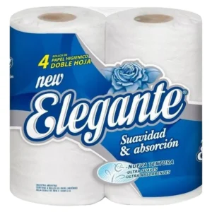 papel hig elegante 40 rollos x30mts hoja doble