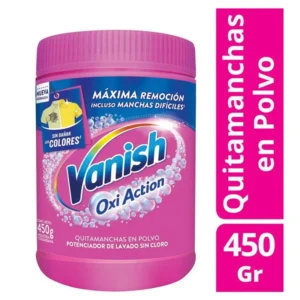 vanish polvo oxiaction ropa de color 450grs